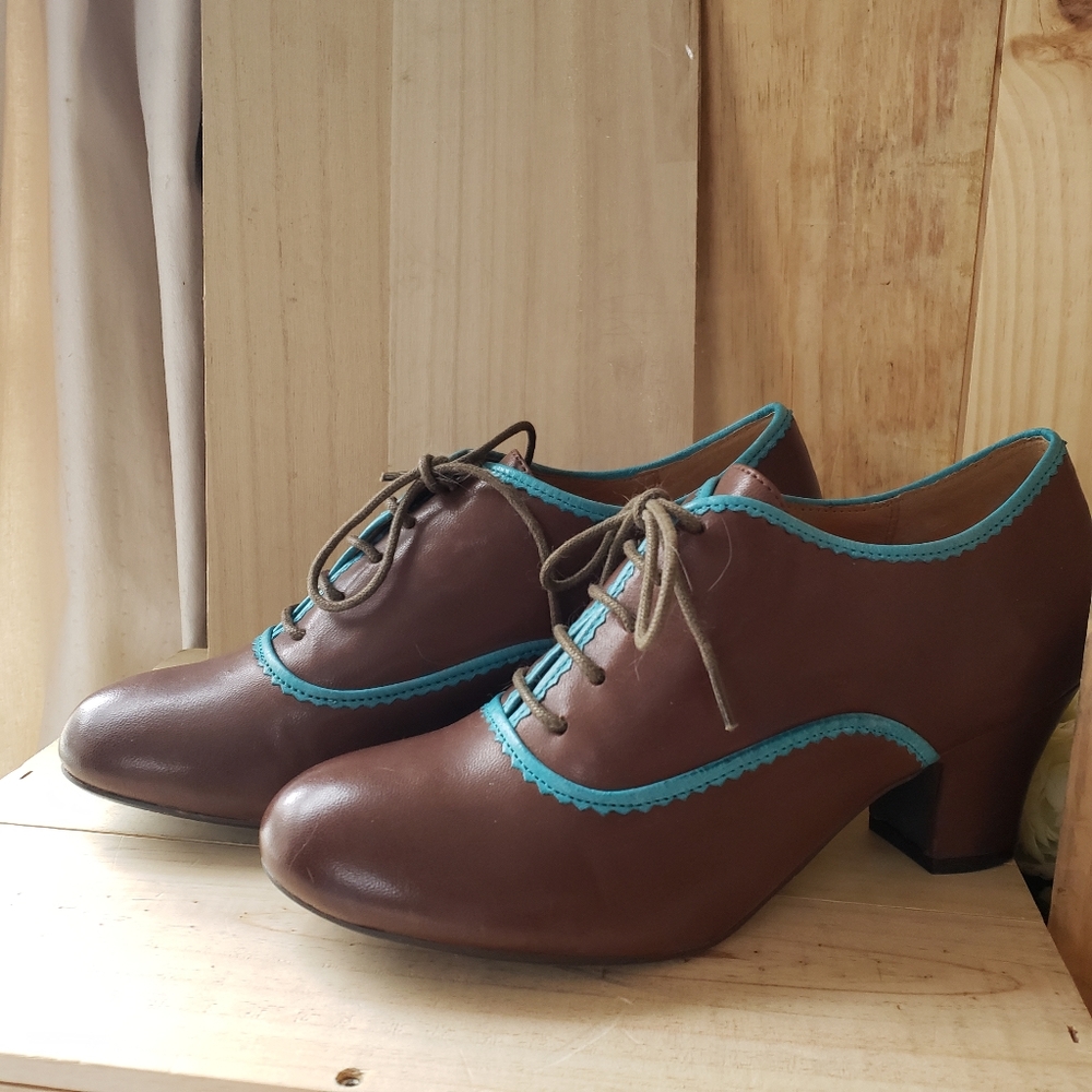 Miz Mooz Triumph Leather Oxford Shoes